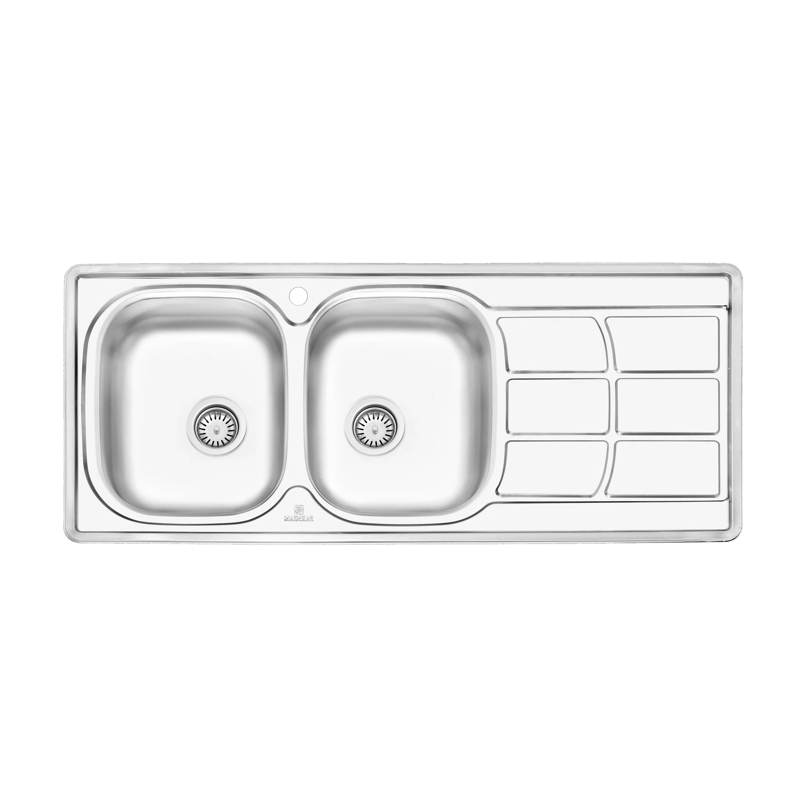 سینک ظرفشویی تو کار نیمه فانتزی چپ مدل PS-2209 پرنیان PARNIAN STEEL